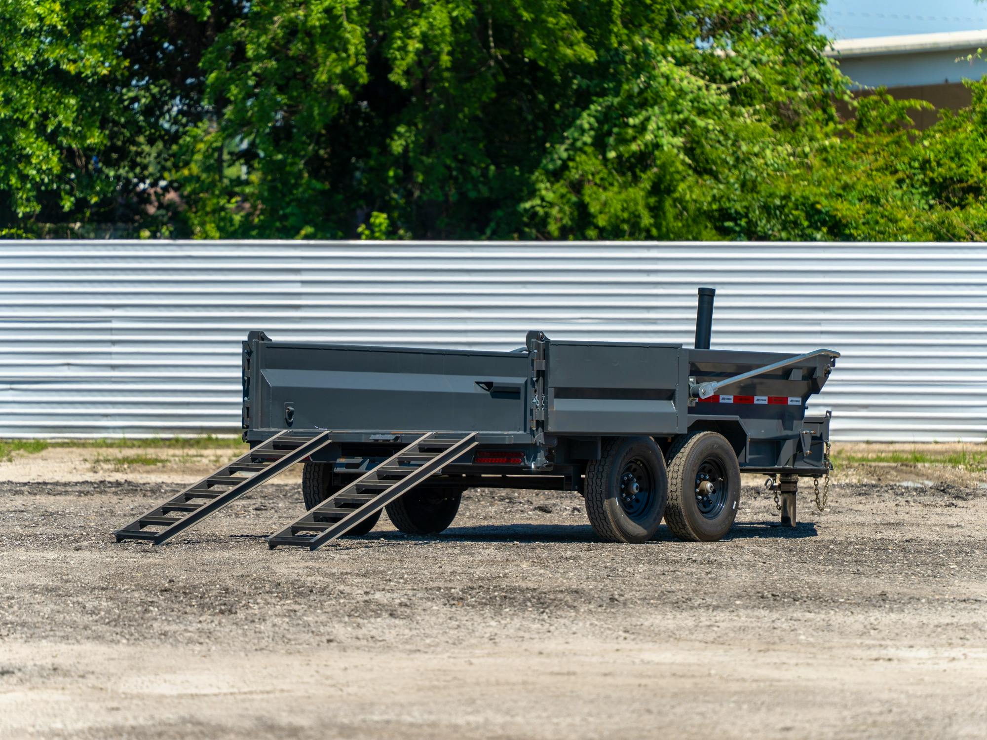 ARC Trailers ARC BDT 12' × 83" Telescopic Dump Trailer