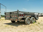 PJ Trailers 14'x83" Telescopic Dump Trailer w/ 2' Sides (DT) Stock #pj-dt1j1472bssk - Thumbnail 3