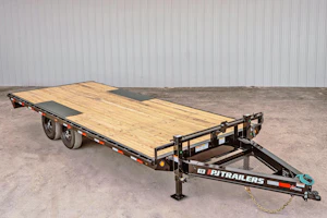 PJ Trailers 24'x102" 8" I-Beam Deckover Flatbed Trailer (F8)