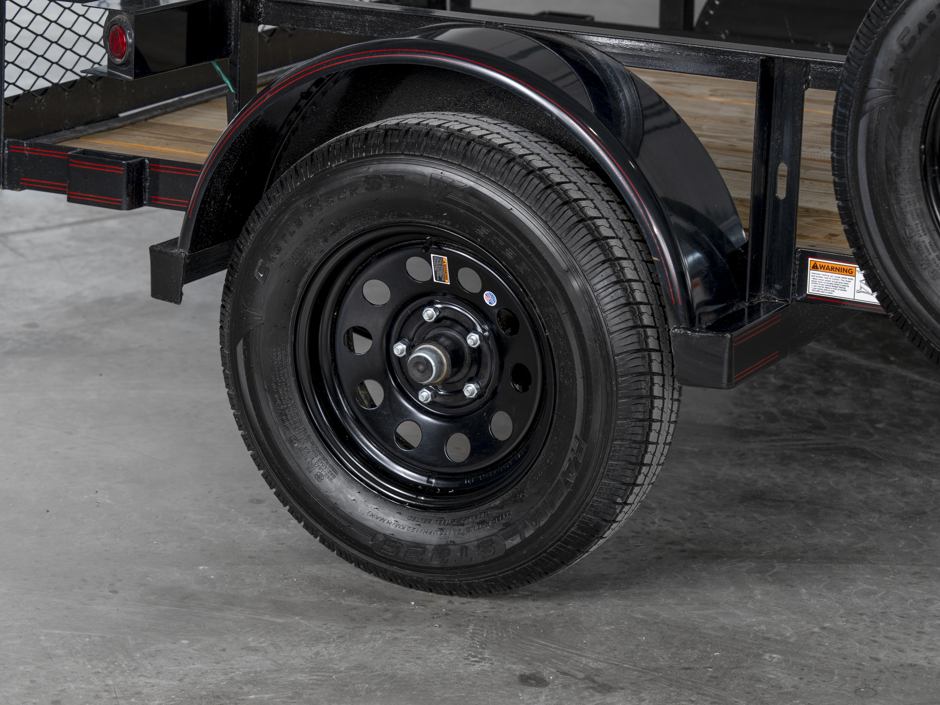 Texas Bragg 5X8P Utility Trailer Stock #5X8P - Thumbnail 4