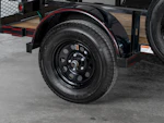 Texas Bragg 8'x60" Utility Trailer w/ 4' Gate (U1) Stock #texas-bragg-8x60-bp2b-13nb-355b-s-s4g-bk-smt - Thumbnail 4