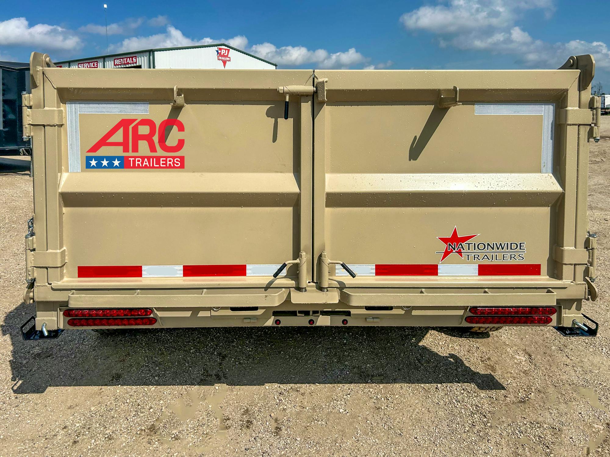 ARC Trailers ARC GDT 14' × 83" Telescopic Dump Trailer