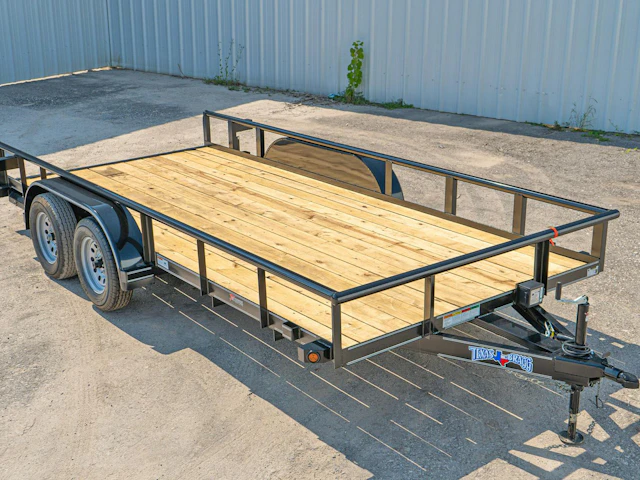 Texas Bragg 16'x77" Square Tube Top Utility Trailer