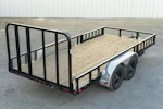 PJ Trailers 20'x83" Tandem Axle 4" Channel Utility Trailer (UL) Stock #92566 - Thumbnail 7