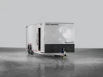 ARC Trailers 7'10"X20' Steel Enclosed Cargo Trailer w/ Rear Ramp Door (BCS) Stock #A-BCS-7.10x2014-WT-L72BT-RRD - 8 more images