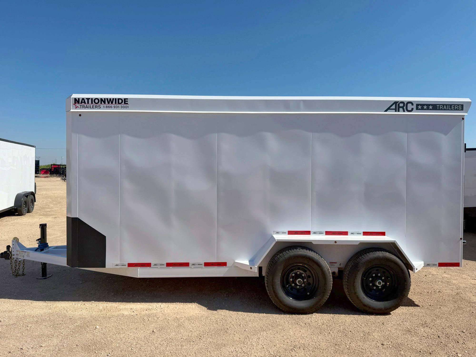 ARC Trailers ARC BCS 6'6" × 16' Steel Enclosed Cargo Trailer