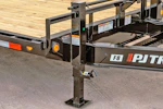 PJ Trailers 24'x102" 8" I-Beam Deckover Flatbed Trailer (F8) Stock #F8J2472BSSK-JA20 - Thumbnail 4
