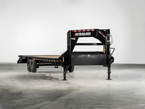 PJ Trailers 32'x102" Gooseneck Flatbed Quest Series (LQ)