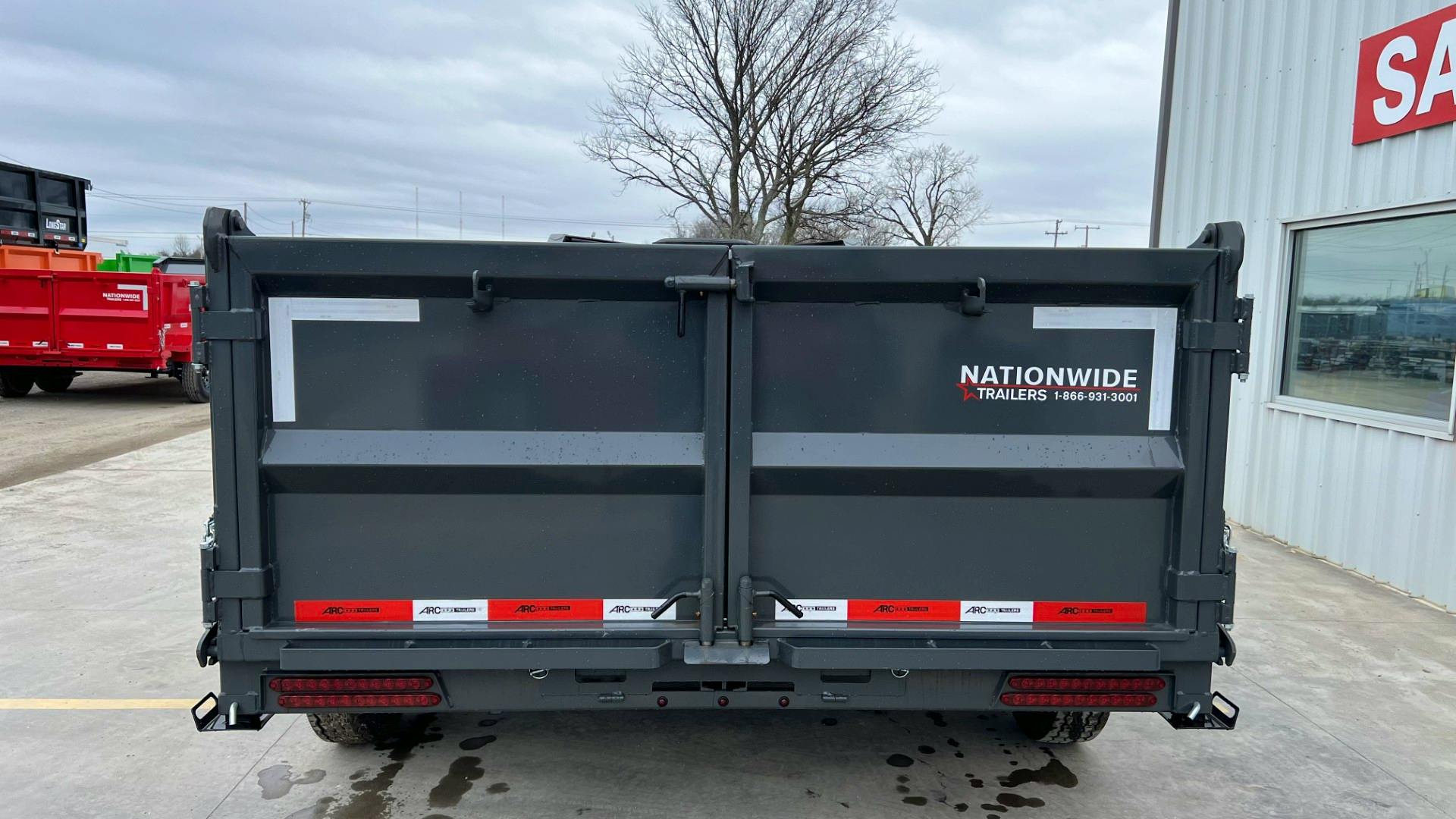 ARC Trailers ARC GDT 14' × 83" Telescopic Dump Trailer