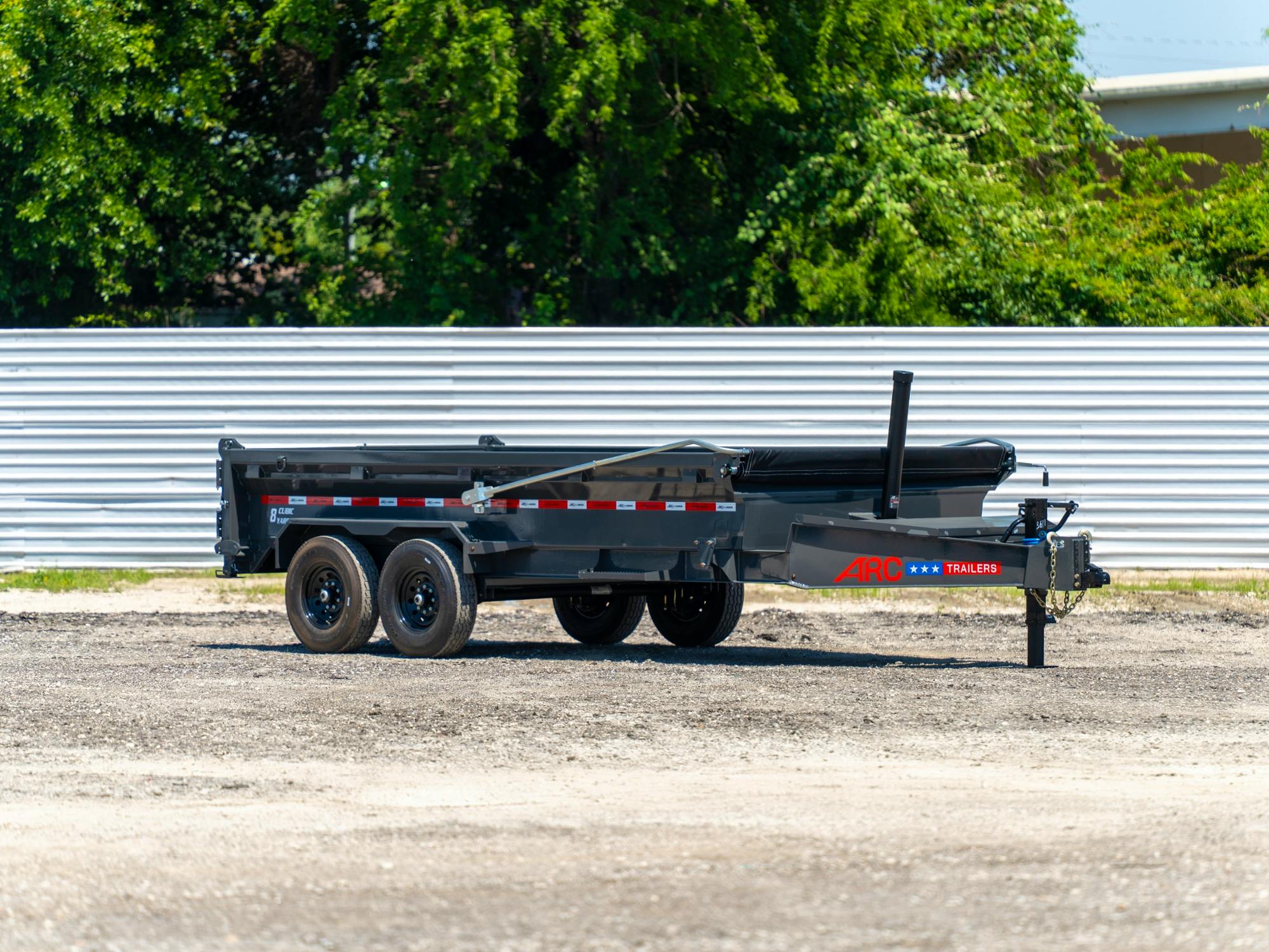 ARC Trailers ARC BDT 16' × 83" Telescopic Dump Trailer