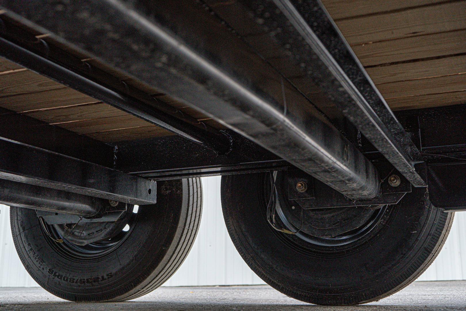 PJ Trailers 20'x82" 6" Channel Hydraulic Equipment Gravity Tilt Trailer (TJ)