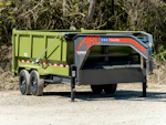 ARC Trailers 14'x83" Gooseneck Telescopic Dump Trailer w/ 4' Sides (GDT) Stock #A-GDT-14144-GYAG-D72BS-14P-ST2 - Thumbnail 1