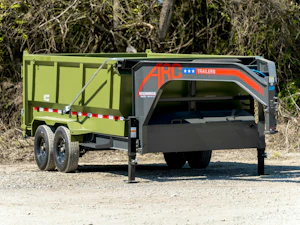 ARC Trailers 14'x83" Gooseneck Telescopic Dump Trailer w/ 4' Sides (GDT)