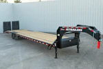 PJ Trailers 40'x102" 18k Gooseneck Flatbed Trailer w/ Singles (LX) Stock #91286 - Thumbnail 1