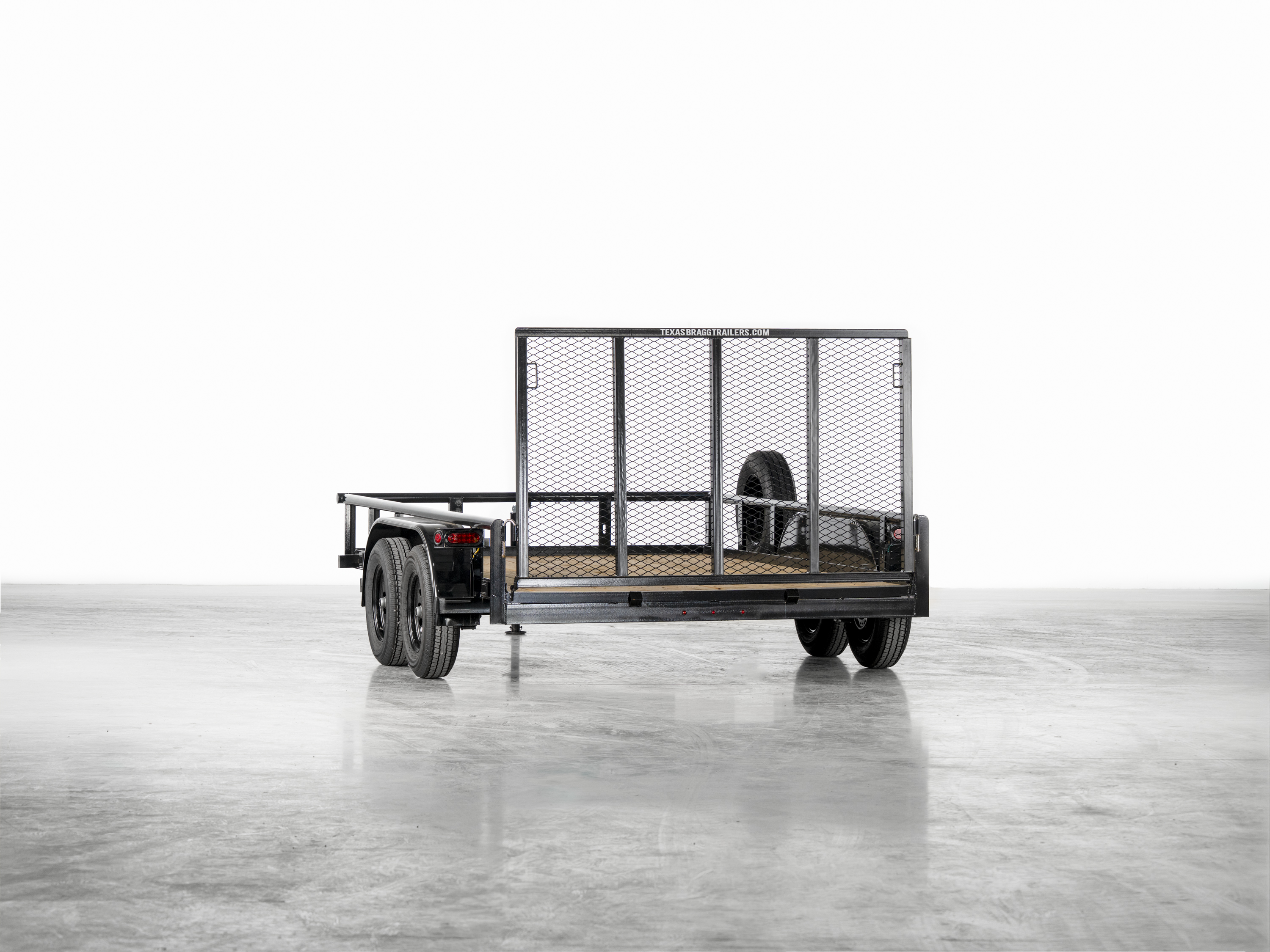 Texas Bragg 12'x83" Utility Trailer w/ 4' Gate (U2)