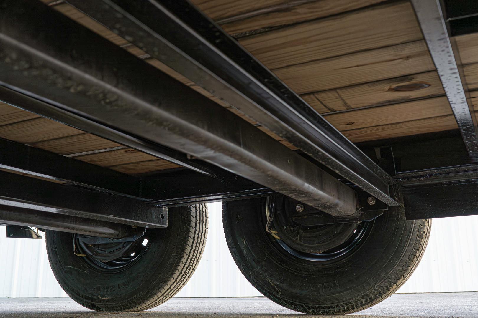PJ Trailers 24'x82" Gooseneck 6" Channel Equipment Gravity Tilt Trailer (T6)