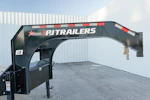 PJ Trailers 32'x102" Gooseneck Low Pro Flatbed Trailer w/ Duals (LD) Stock #LDQ32C2HSWK - Thumbnail 3