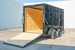 Spartan 6'x12' Enclosed Cargo Trailer w/ Rear Ramp Door (C2) Stock #90382 - Thumbnail 3