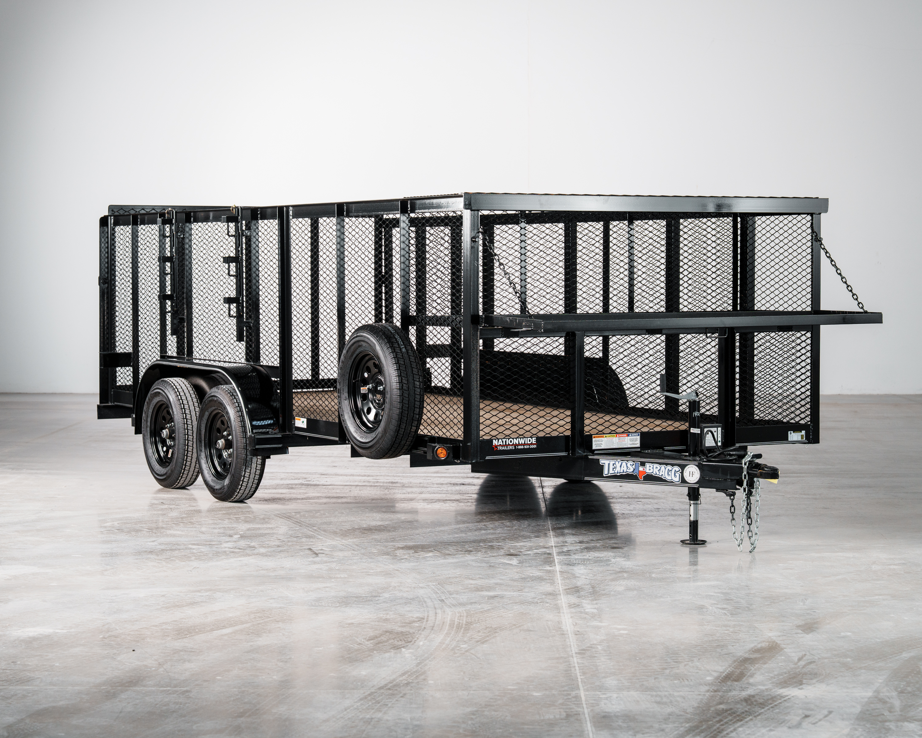 Texas Bragg 16LST Landscape Trailer Stock #16LST - 25 more images