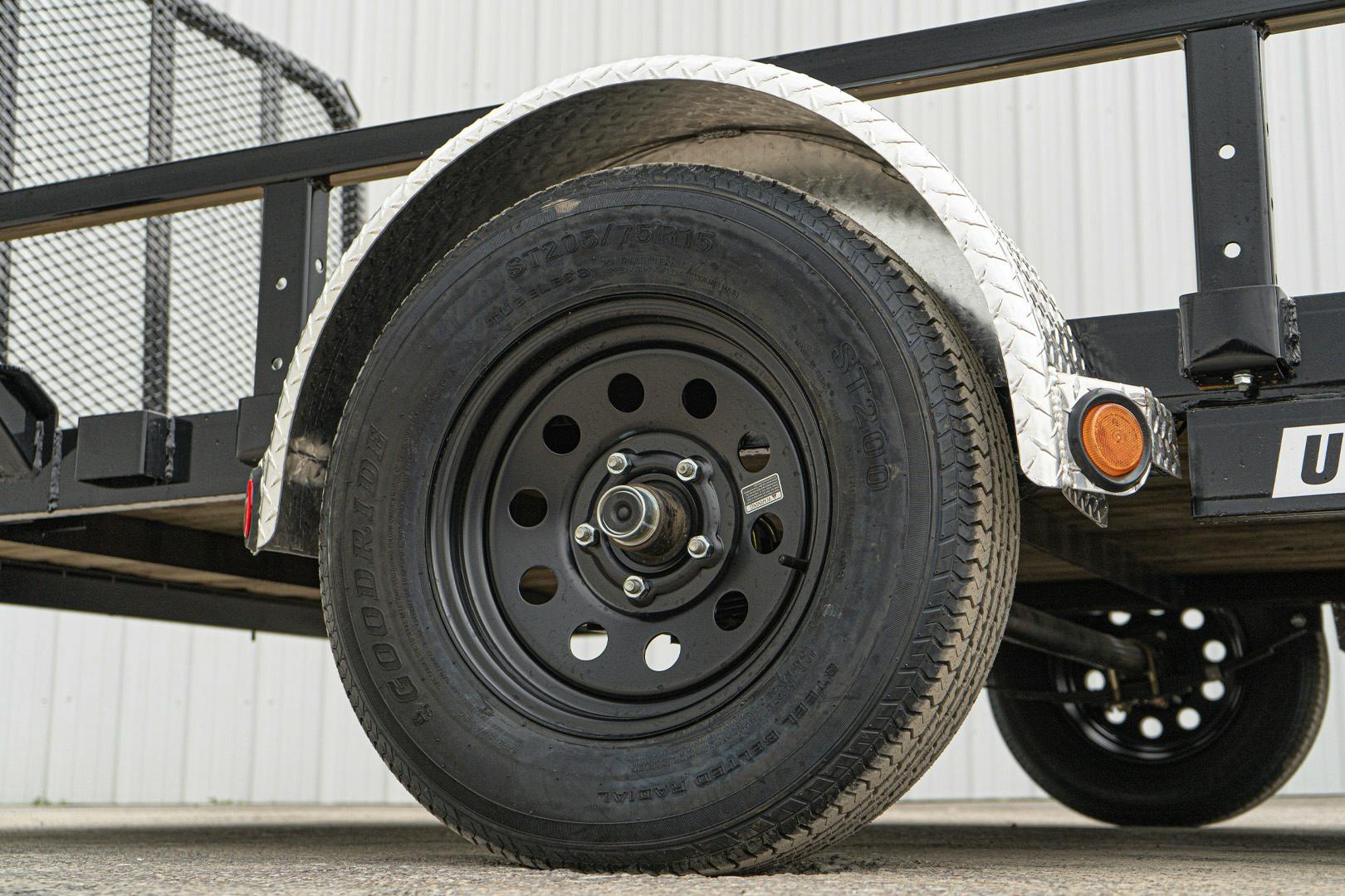 PJ Trailers 14'x83" Single Axle 4" Channel Utility Trailer (U8)