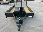 Rice 10'x77" Utility Trailer w/ 4' Ramp Gate (SST7610) Stock #96033 - 3 more images