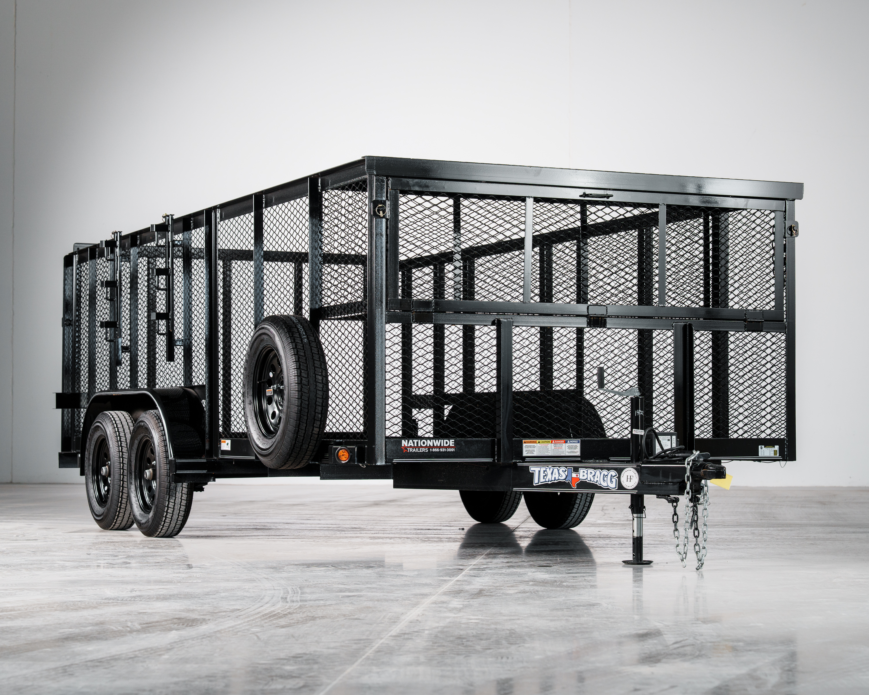 Texas Bragg 16' × 83" Landscape Trailer