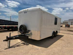 Continental Cargo 8.5'x16' Enclosed Office Trailer Stock #continental-cargo-8-5x16-bp5b-252b-526b-s-wt-acwh-30a - Thumbnail 3