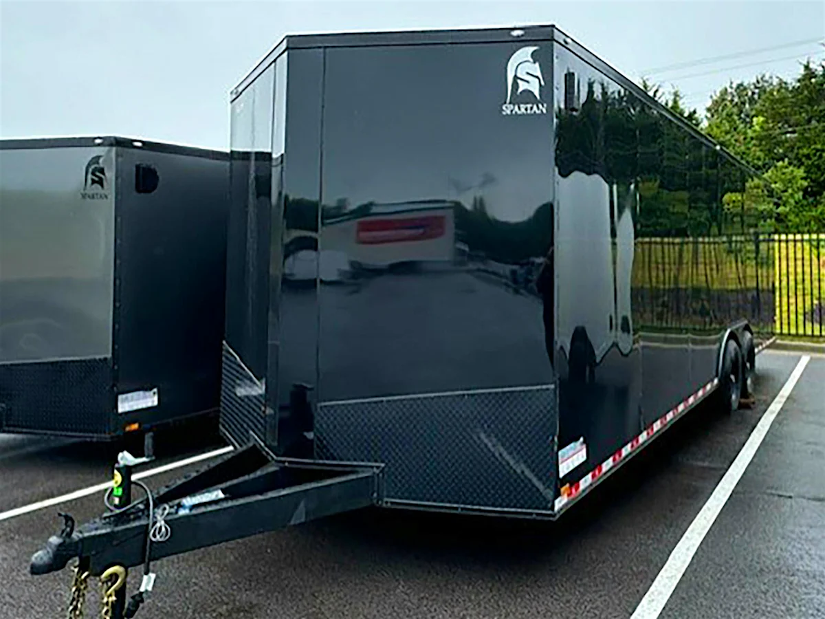 Spartan 8.5'x24' Tandem Axle Cargo Trailer (TA) - Stock #93090 - Image 1 of 2 Spartan 8.5'x24' Tandem Axle Cargo Trailer (TA) - Stock #93090 - Image 1 of 2