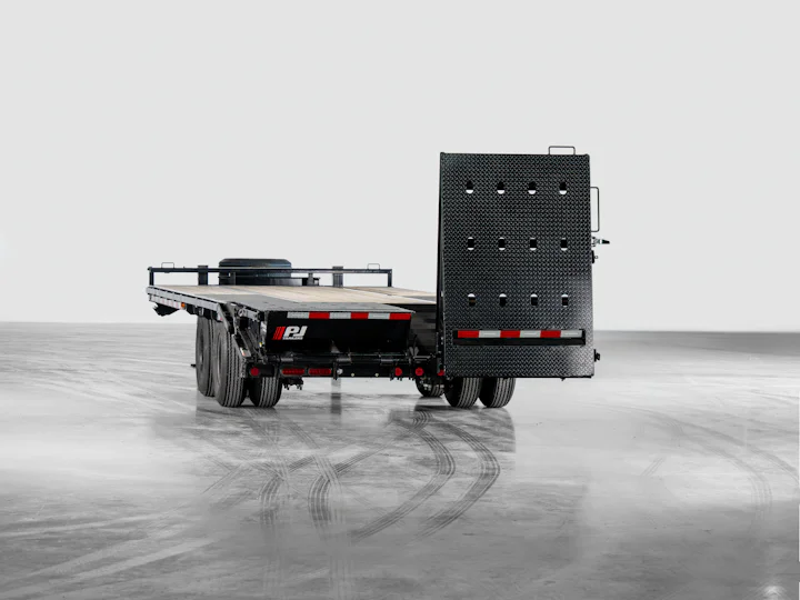 PJ Trailers Low-Pro Pintle With Duals, studio view 14