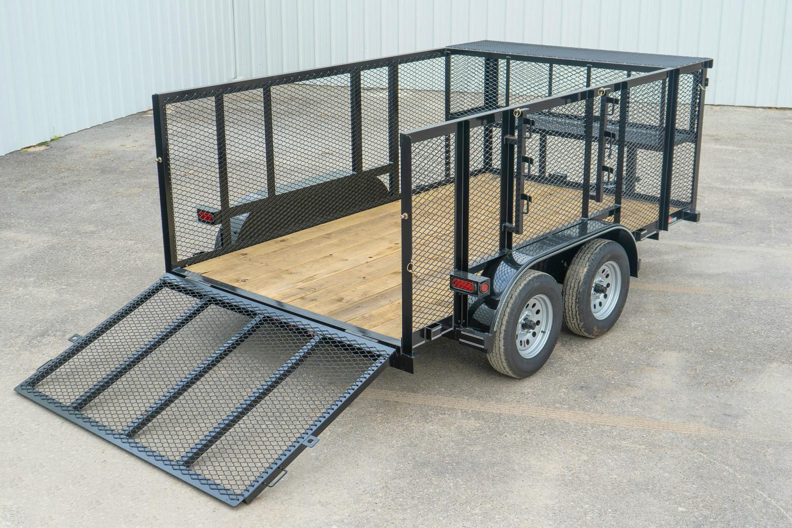 Texas Bragg 12' × 83" Landscape Trailer