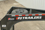 PJ Trailers 40'x102" Gooseneck Low Pro Flatbed Trailer w/ Duals (LD) Stock #LDQ40A2BSWK - Thumbnail 2