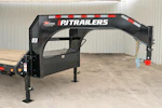 PJ Trailers 40'x102" 18k Gooseneck Flatbed Trailer w/ Singles (LX) Stock #92122 - Thumbnail 2