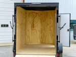 Spartan 6'x12' Enclosed Cargo Trailer w/ Rear Ramp Door (C1) Stock #91194 - Thumbnail 3