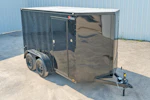 Spartan 6'x12' Enclosed Cargo Trailer w/ Rear Ramp Door (C2) Stock #90382 - Thumbnail 1