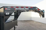 PJ Trailers 24'x82" Gooseneck 6" Channel Equipment Gravity Tilt Trailer (T6) Stock #90863 - Thumbnail 3