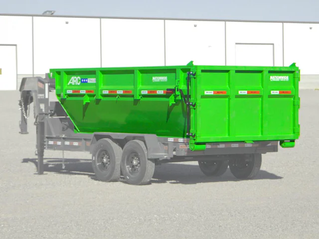 ARC Trailers 14' 14YD Steel Dumpster Bin w/ 4' Sides