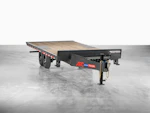 ARC Trailers 22'x102" Bumper Pull Deckover Tilt Trailer (BTD) Stock #arc-a-btd-2214-gy-d72bs-wp - Thumbnail 2