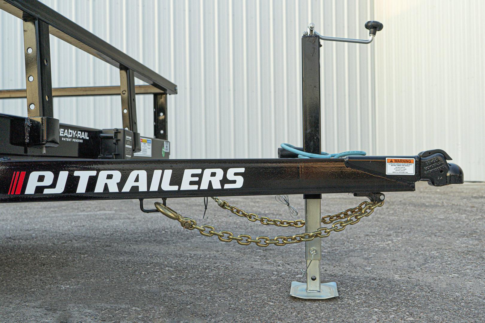 PJ Trailers 20'x83" Tandem Axle 4" Channel Utility Trailer (UL)