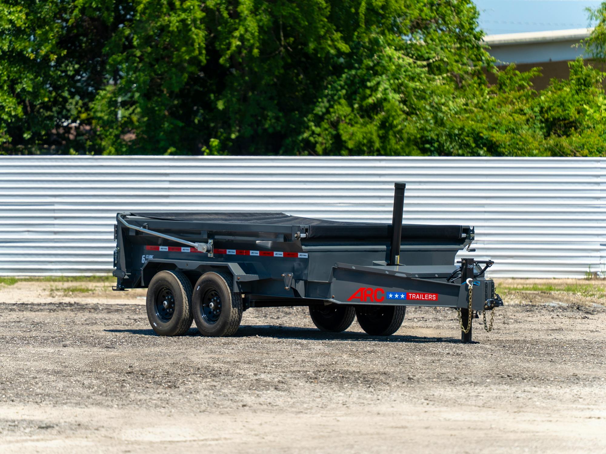 ARC Trailers ARC BDT 16' × 83" Telescopic Dump Trailer