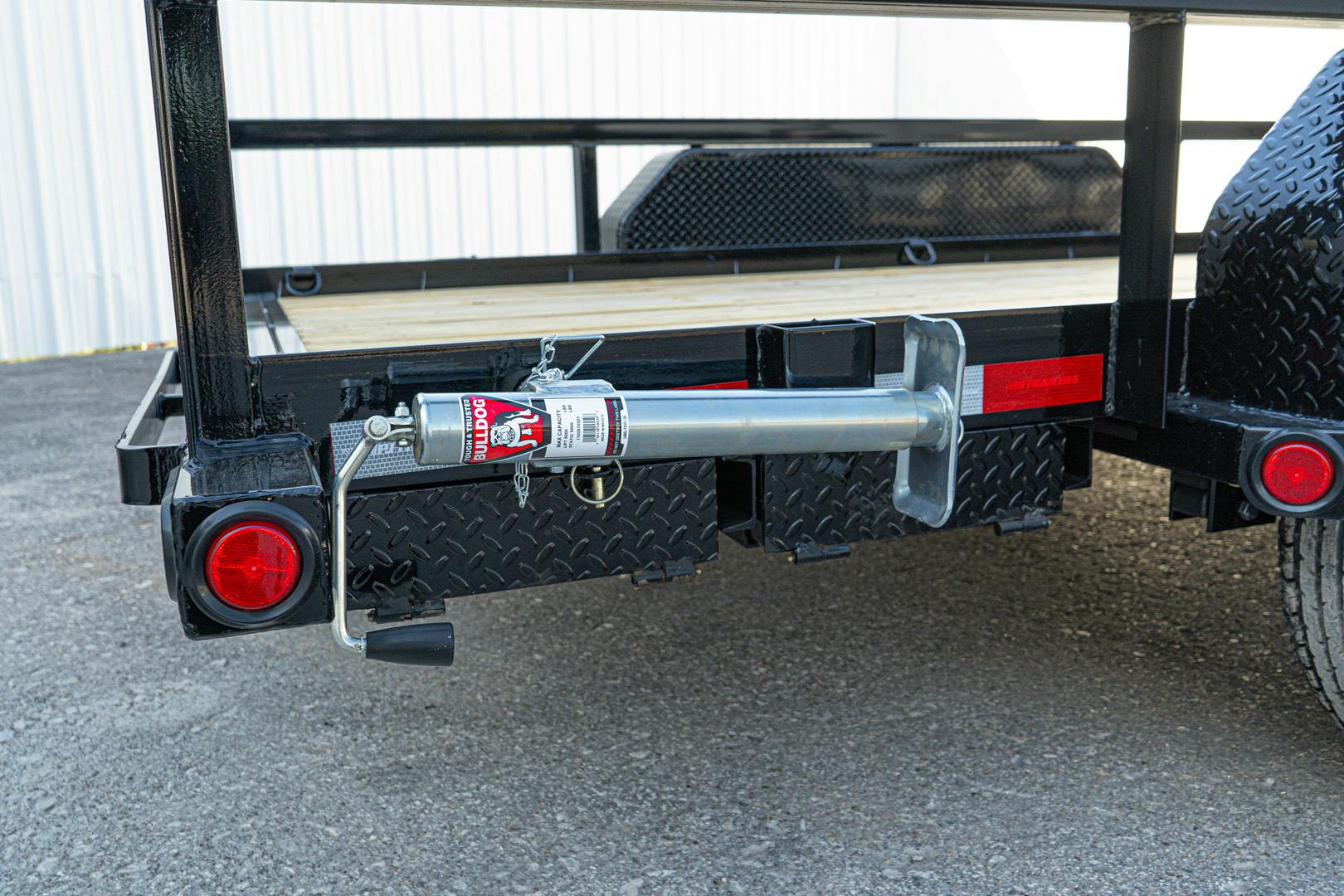PJ Trailers 16'x83" Angle Pipetop Equipment Trailer (P8)