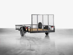 Texas Bragg 12'x77" Utility Trailer w/ 4' Gate (U2) Stock #texas-bragg-12x77-bp2b-13nb-355b-s-s4g-bk-smt-pt - Thumbnail 3