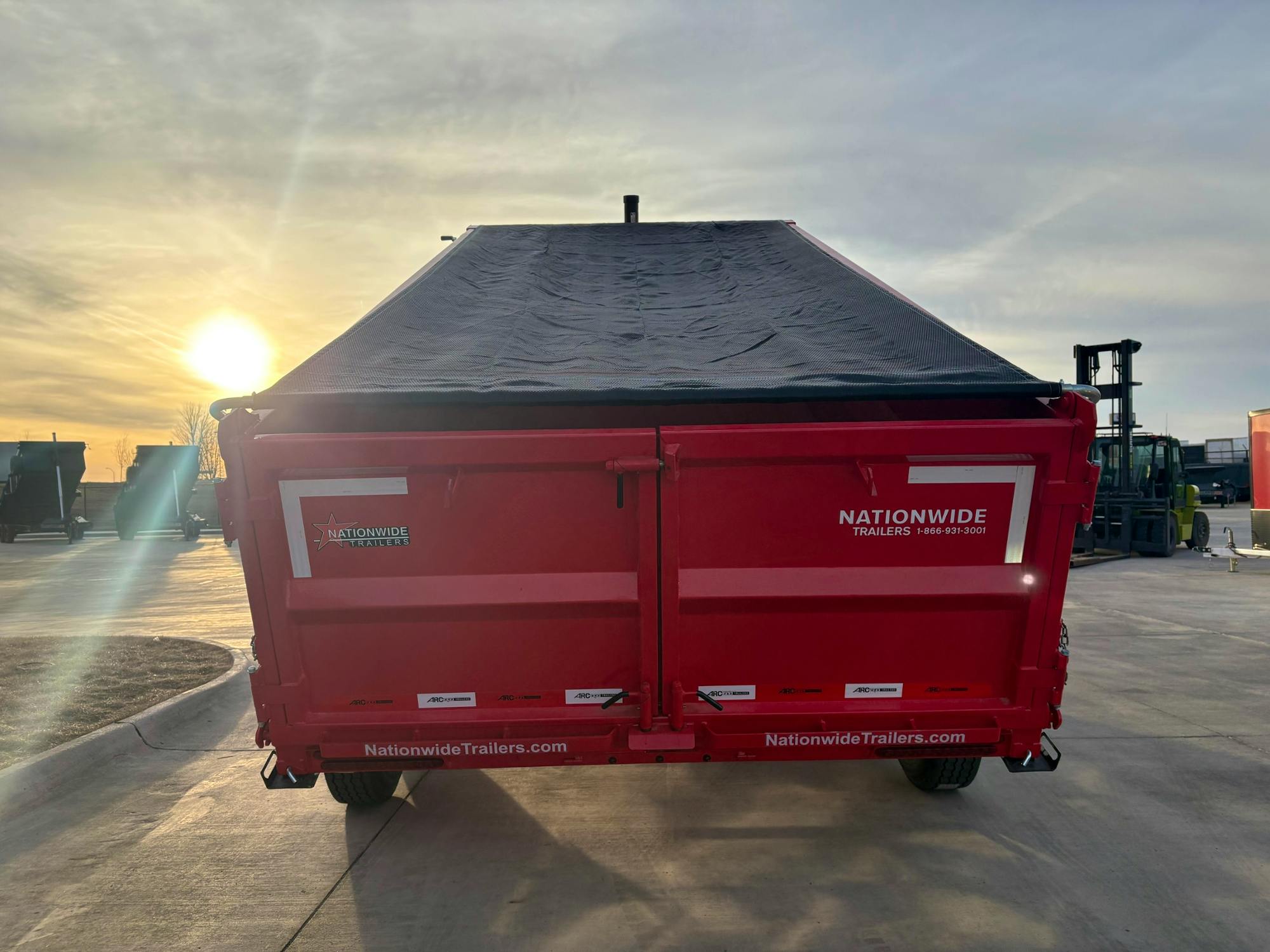 ARC Trailers ARC GDT 16' × 83" Telescopic Dump Trailer