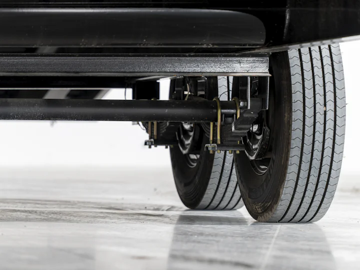 PJ Trailers Low-Pro Flatdeck With 8K Singles, studio view 11