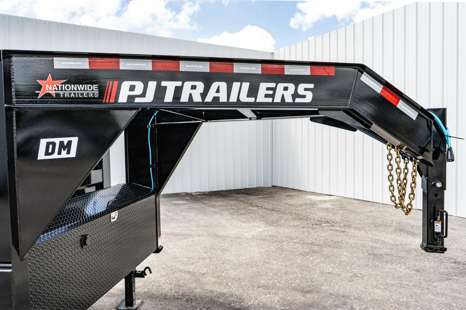 PJ Trailers 14'x83" Low Pro High Side Dump Trailer w/ 4' Sides (DM)