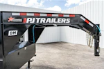 PJ Trailers 14'x83" Low Pro High Side Dump Trailer w/ 4' Sides (DM) Stock #92354 - Thumbnail 3