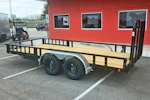 PJ Trailers 16'x77" Tandem Axle 4" Channel Utility Trailer (UK) Stock #89808 - Thumbnail 5