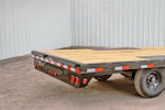 PJ Trailers 24'x102" 8" I-Beam Deckover Flatbed Trailer (F8) Stock #89957 - Thumbnail 8