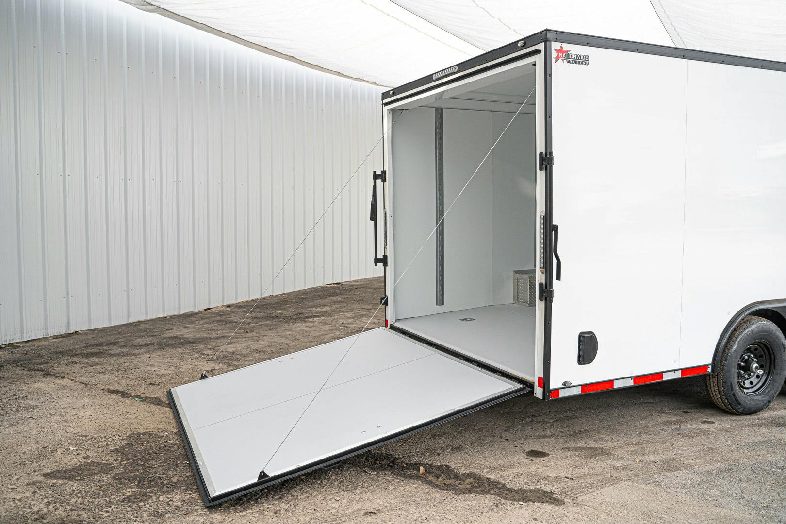 CellTech TA 8'6" × 20' Enclosed Cargo Trailer