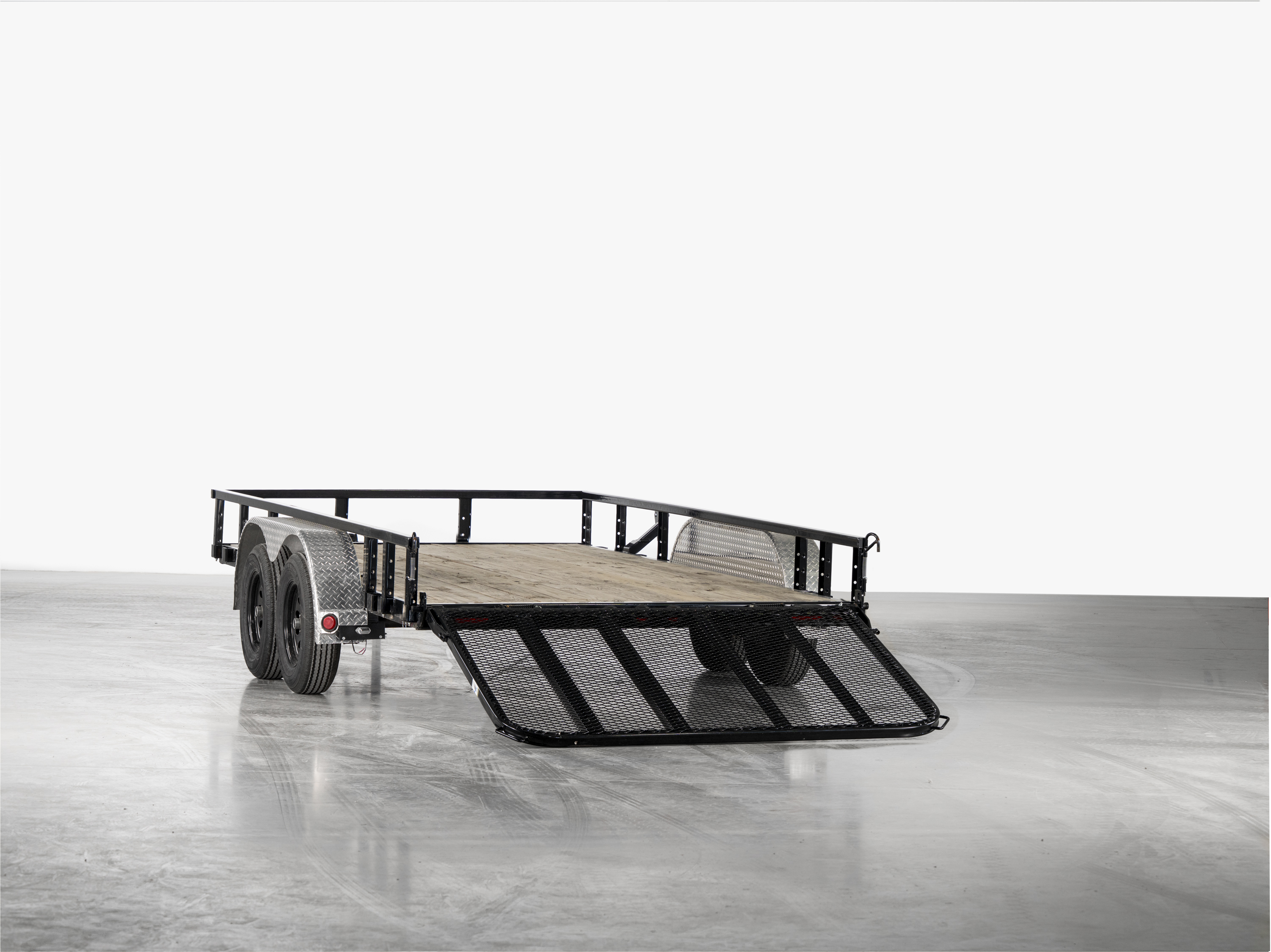 PJ Trailers 14'x83" Tandem Axle 4" Channel Utility Trailer (UL)