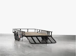 PJ Trailers 14'x83" Tandem Axle Channel Utility Trailer w/ Fold-In Gate (UL) Stock #92925 - Thumbnail 9
